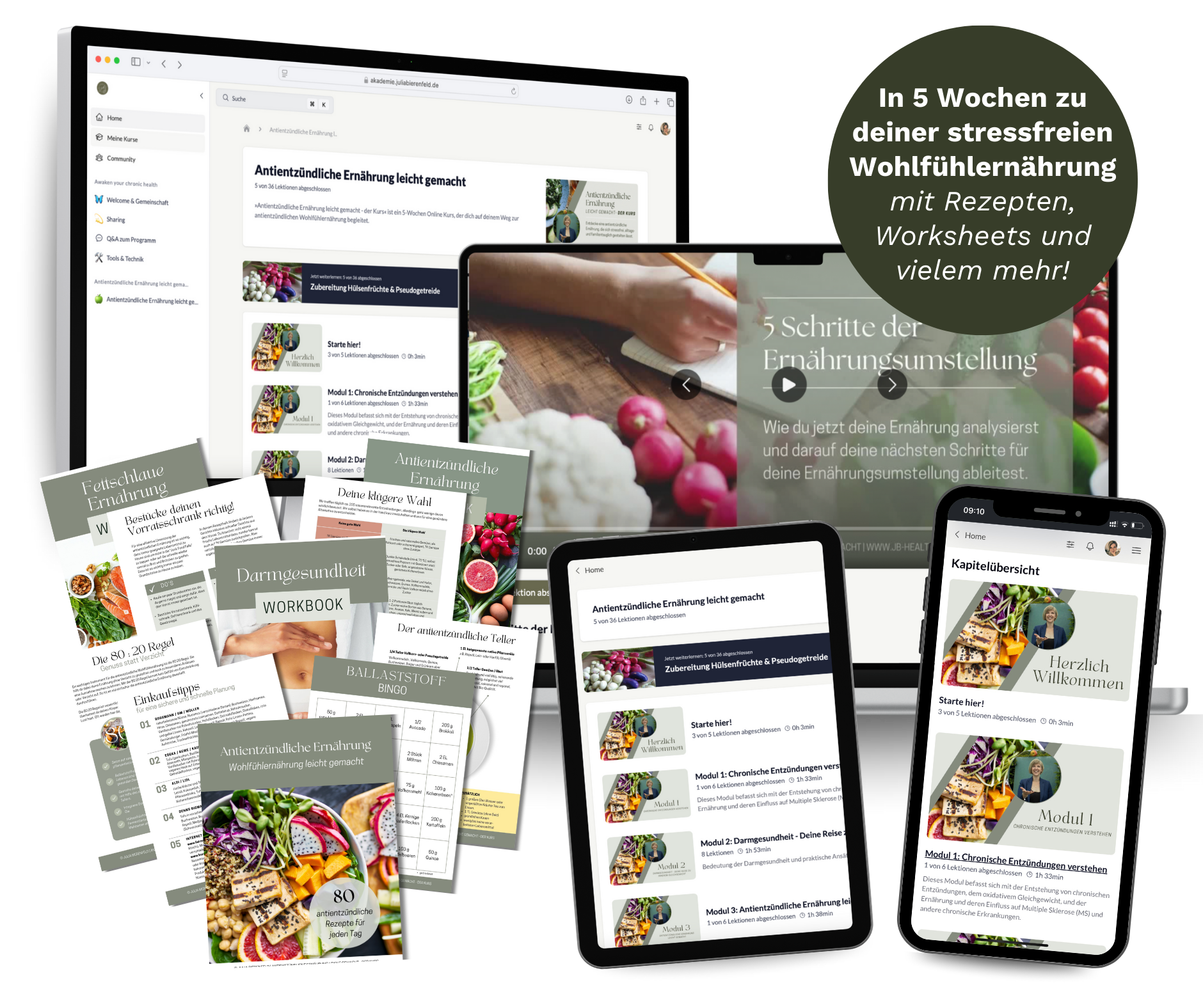 Antientzündliche Ernährung bei MS, Online Kurs MS Ernährung, MS Ernährung